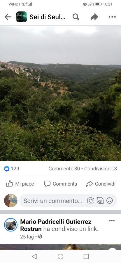 Stellaria Casa Vacanze In Montagna Panorama Stupendo Sardegna Seulo Ngoại thất bức ảnh